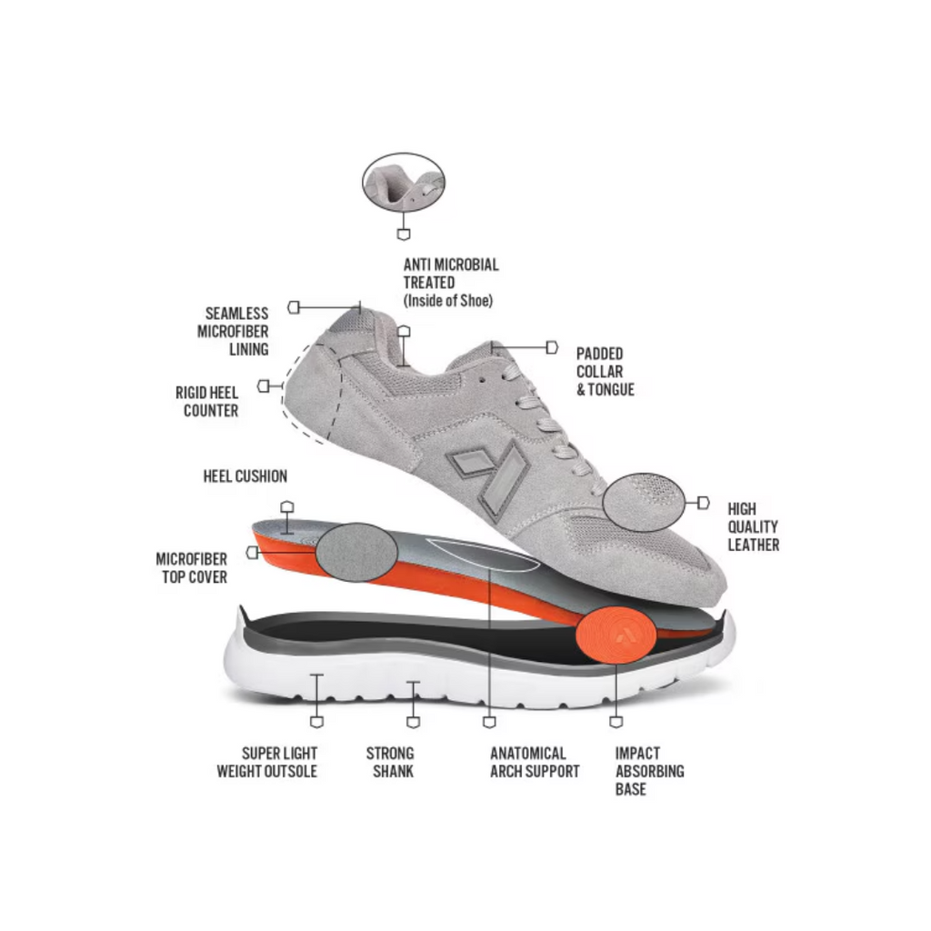 Men's #50 Sport Trainer - Grey (Regular Width)