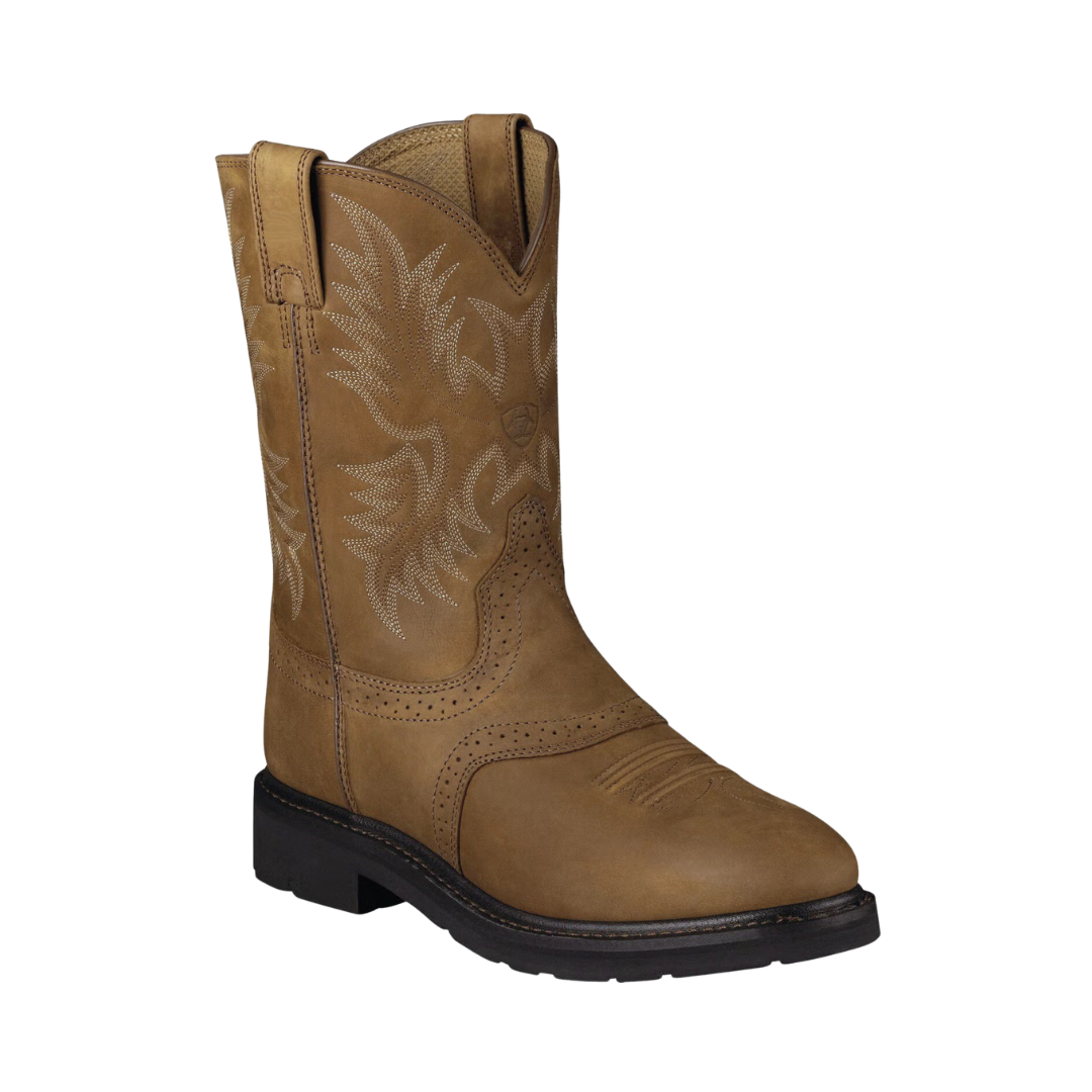 Men's Sierra Saddle Boot - Aged Bark (2E Width)
