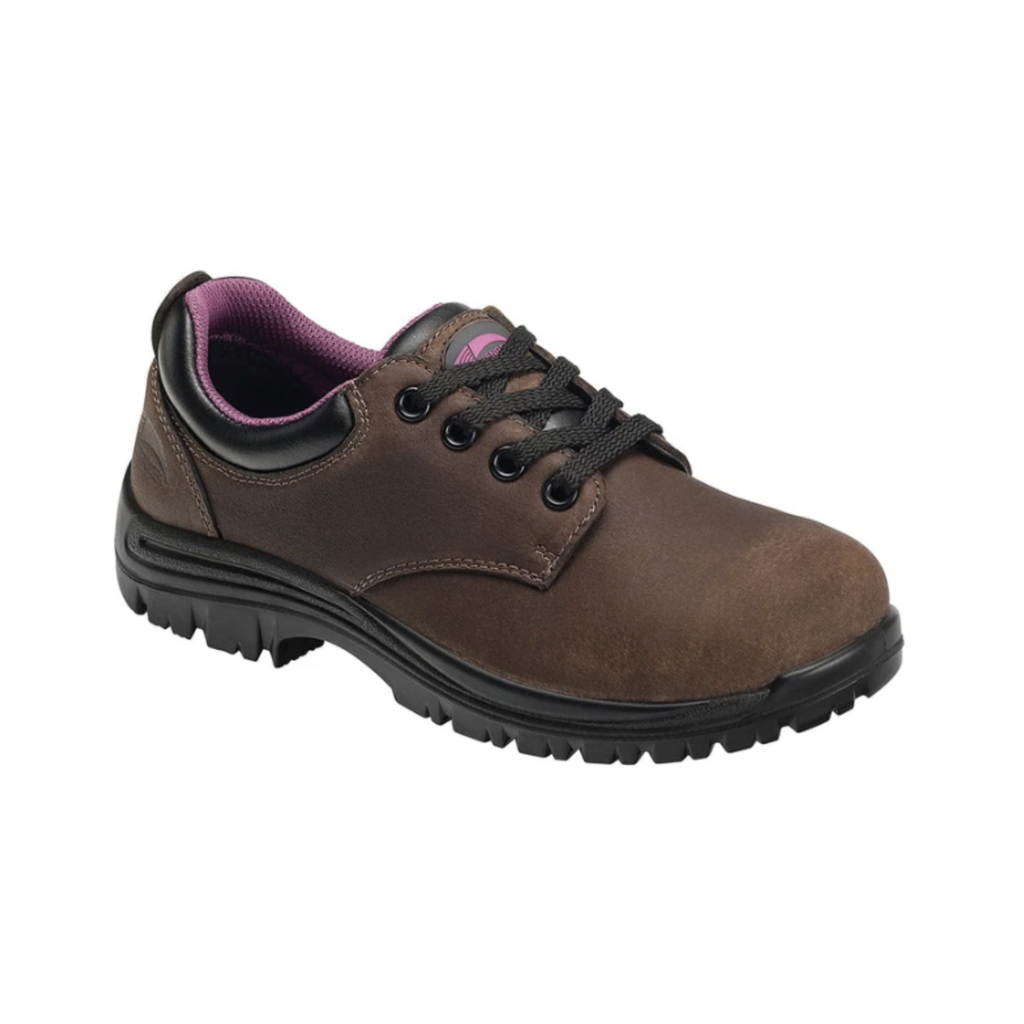 Women's Foreman Oxford (Composite Toe) - Brown (B Width)