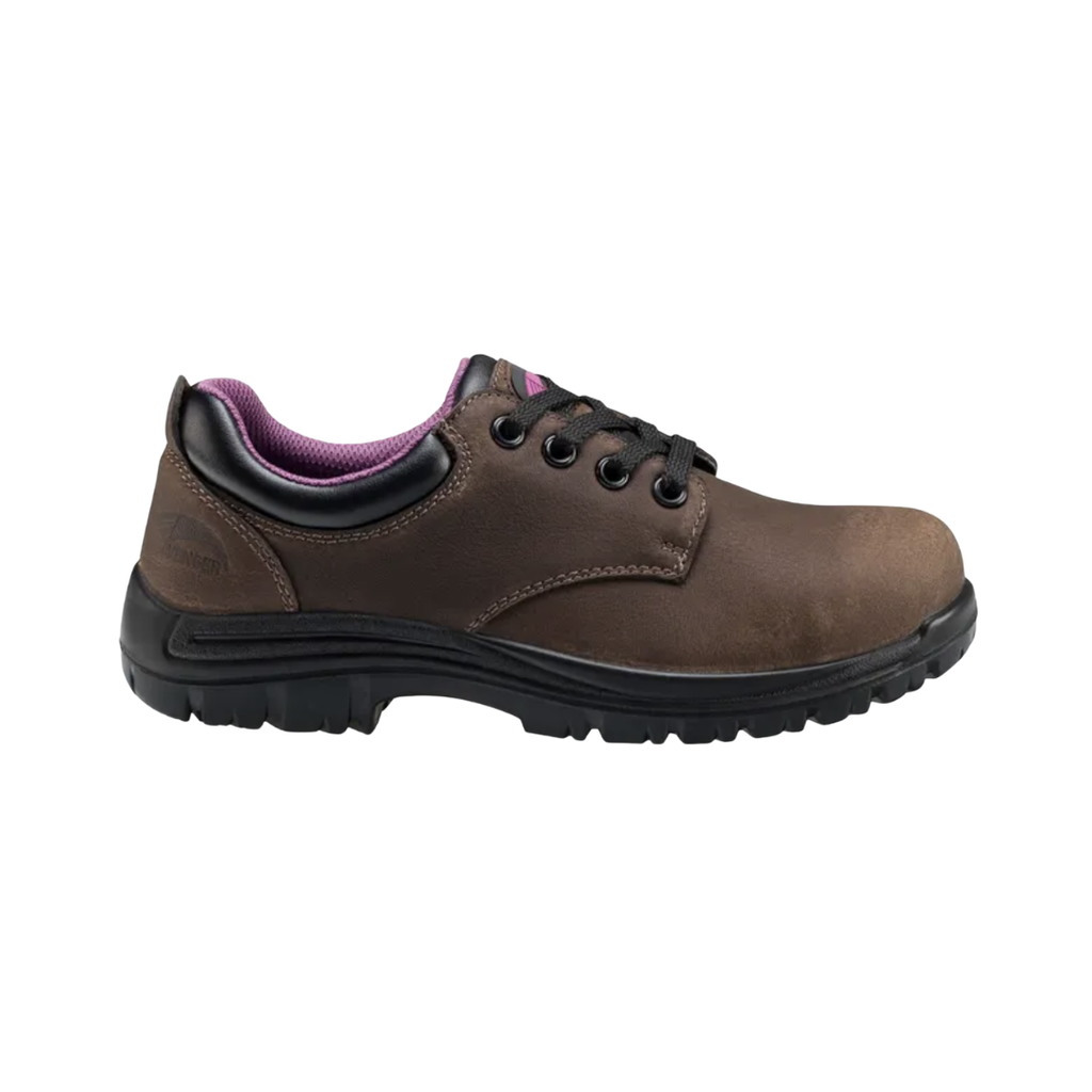 Women's Foreman Oxford (Composite Toe) - Brown (B Width)