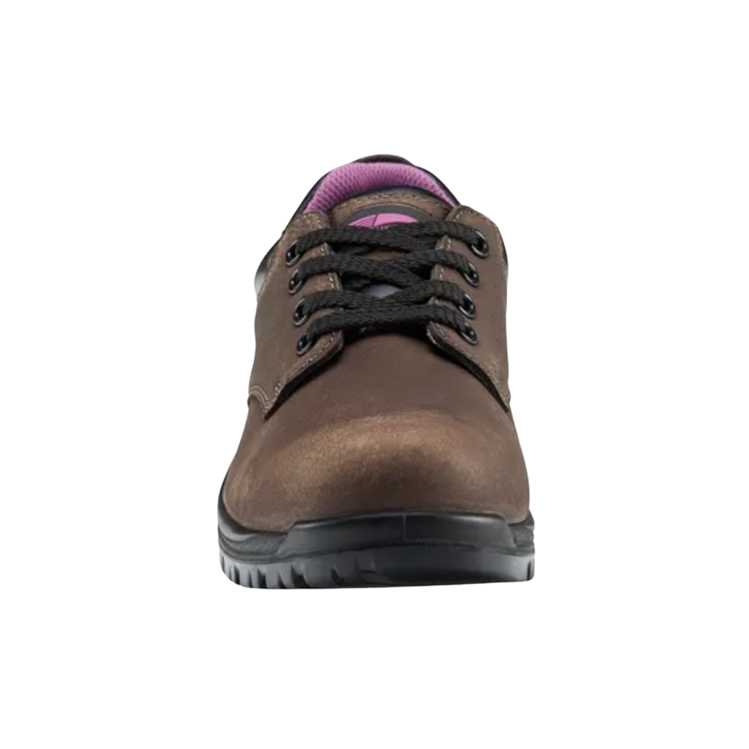 Women's Foreman Oxford (Composite Toe) - Brown (B Width)