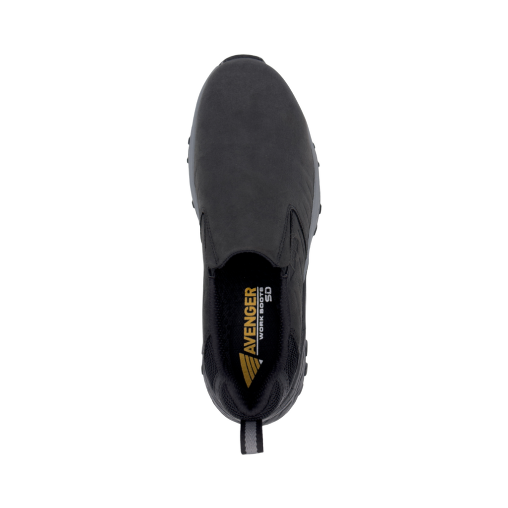 Men's Summit Trail Slip-On (Composite Toe) - Black (D Width)