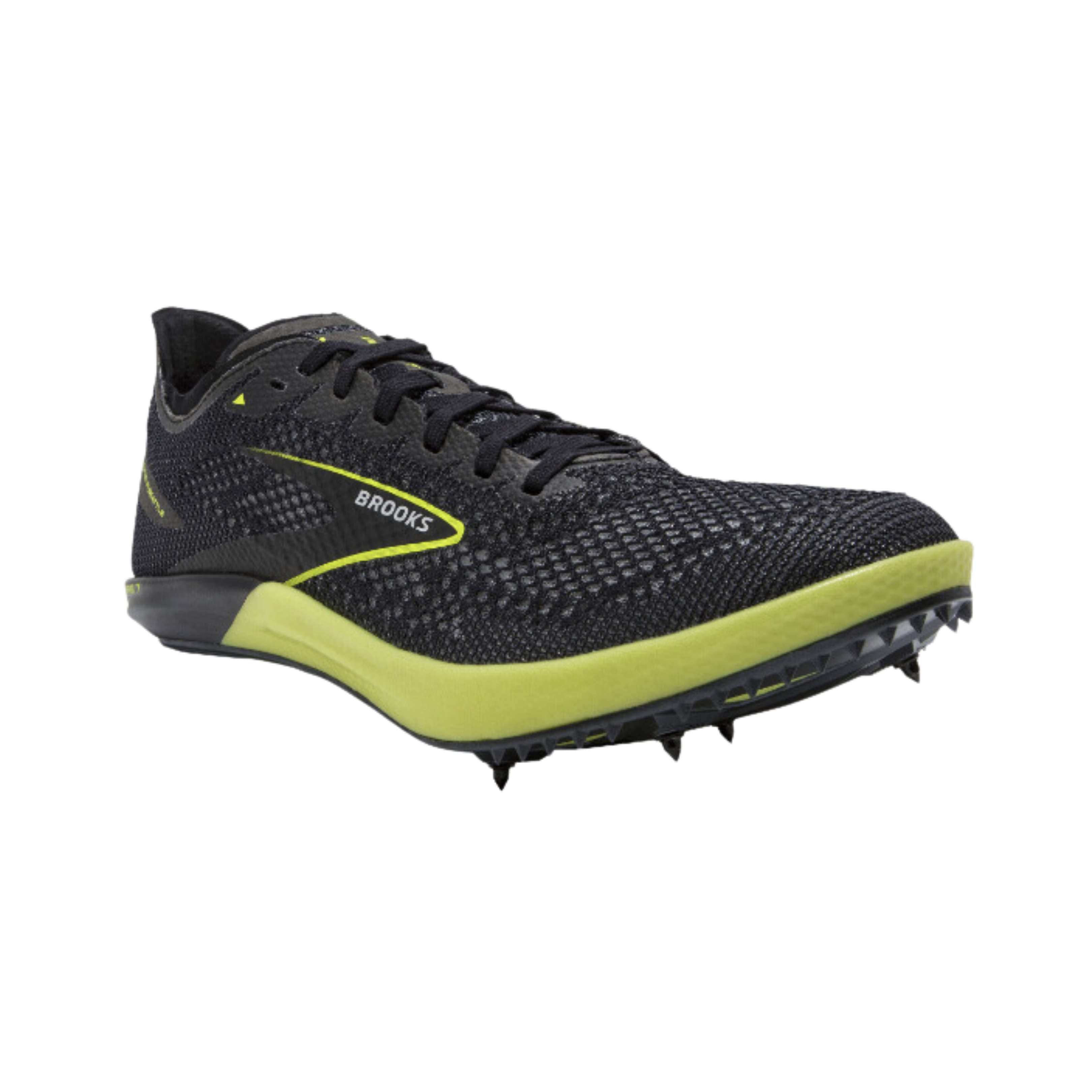 Unisex Wire 7 Track Spikes - Black/Nightlife (D Width)