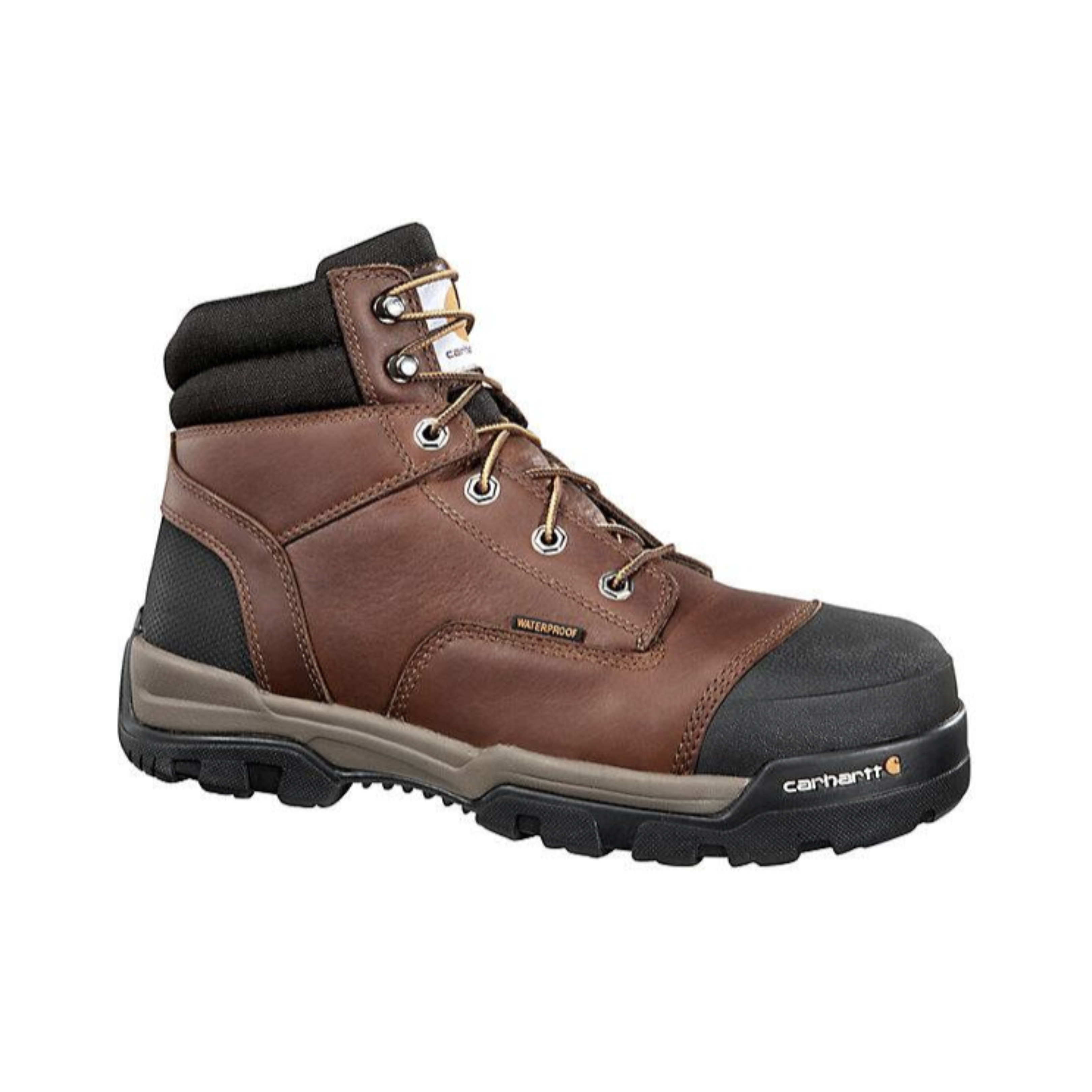 Men's Ground Force 6" Waterproof (Composite Toe) Boot - Peanut Oil (Regular Width)
