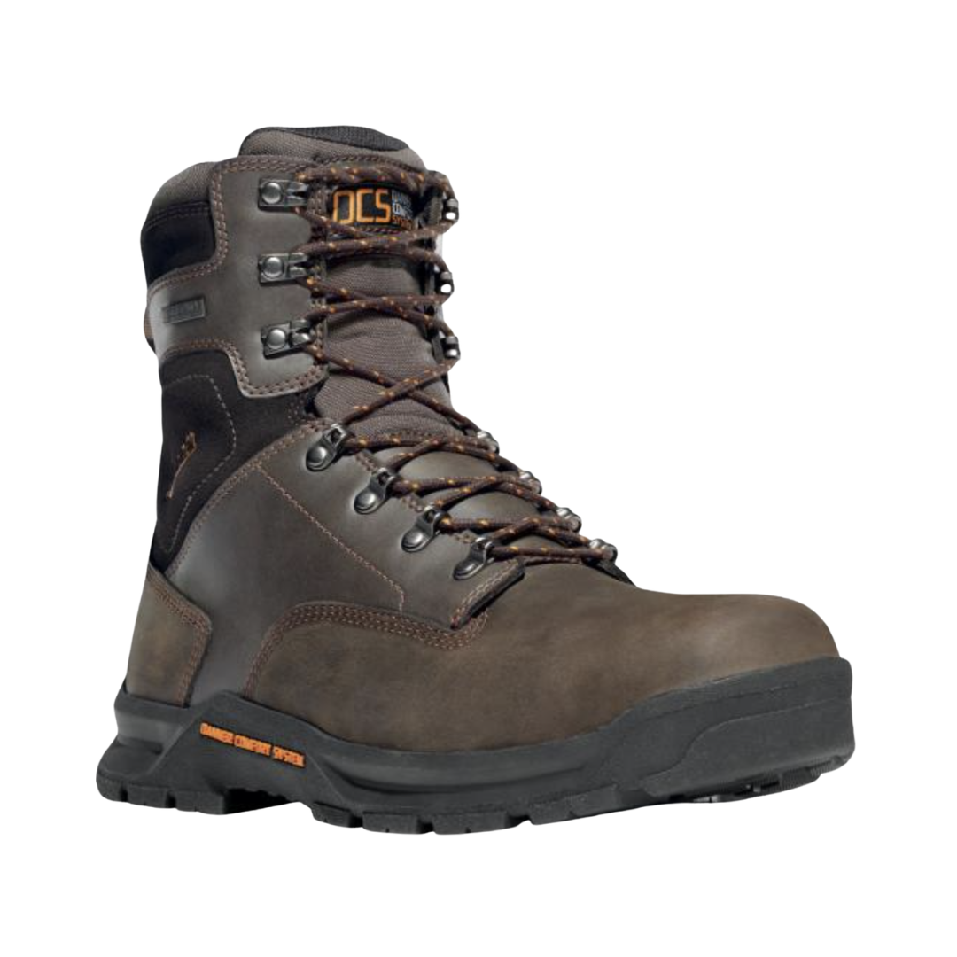 Men's Crafter 8" Waterproof NMT (Composite Toe) Boot - Brown (D Width)