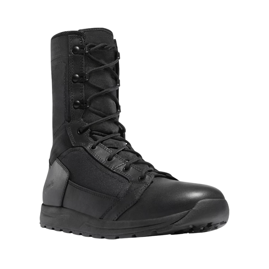 Men's Tachyon 8" (Plain Toe) Boot - Black Hot (2E Width)
