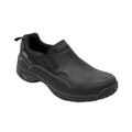 Men's Cloud Plus Waterproof Slip-On - Black Leather (D Width)