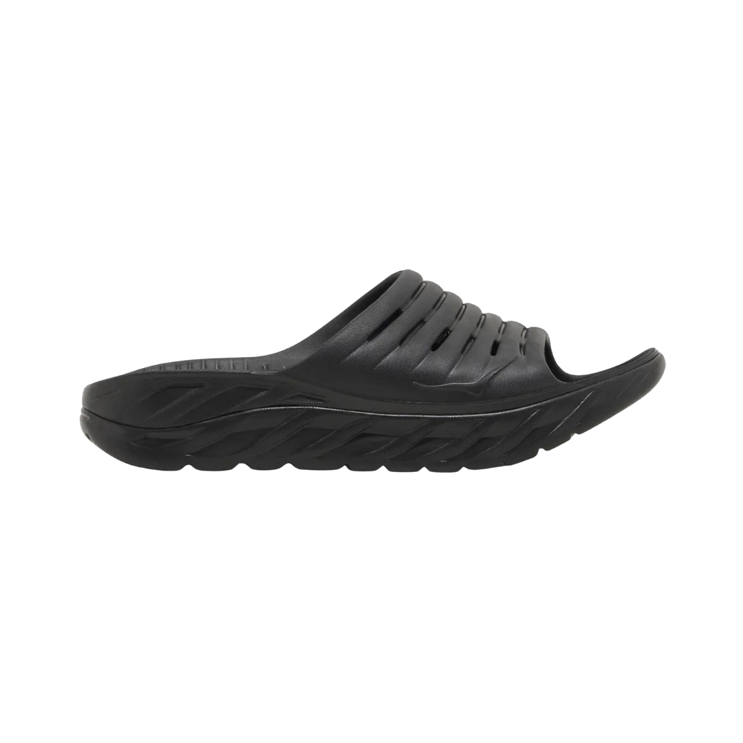 Unisex Ora Recovery Slide - Black (Regular Width)