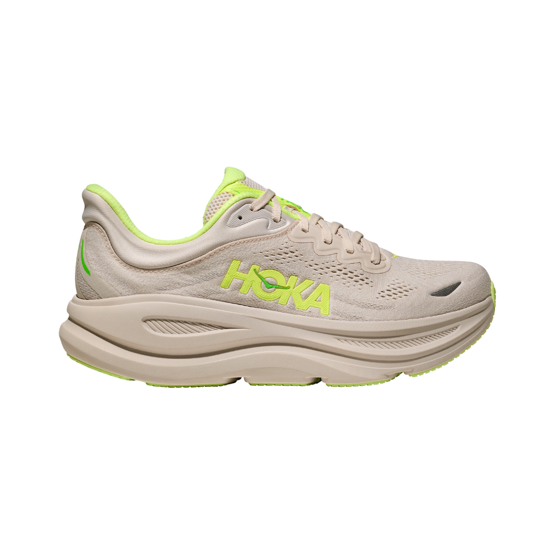 Men's Bondi 9 - Grout/Neon Yuzu *Special Ordered*
