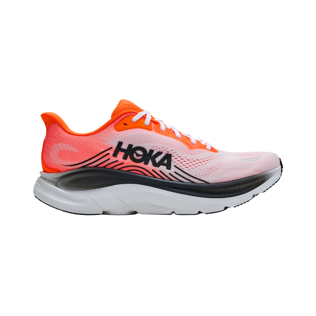 Men's Clifton 11 - Neon Tangerine/Frost *Special Ordered*