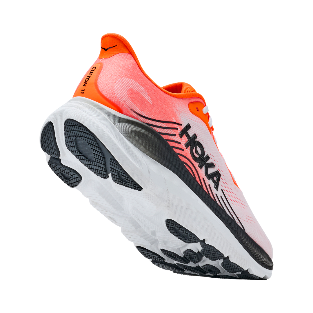 Men's Clifton 11 - Neon Tangerine/Frost *Special Ordered*