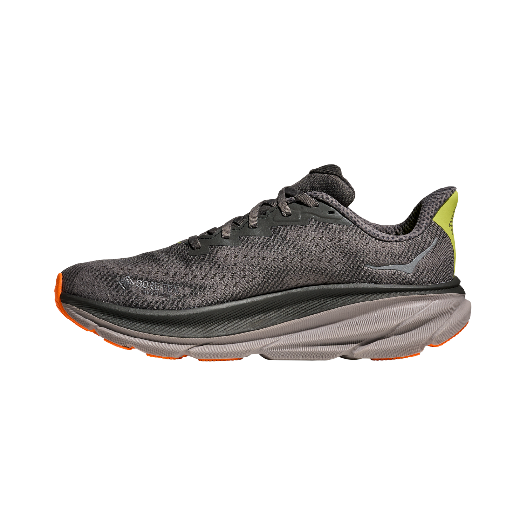 Men's Clifton 9 GTX - Asphalt Grey/Gravel *Special Ordered*