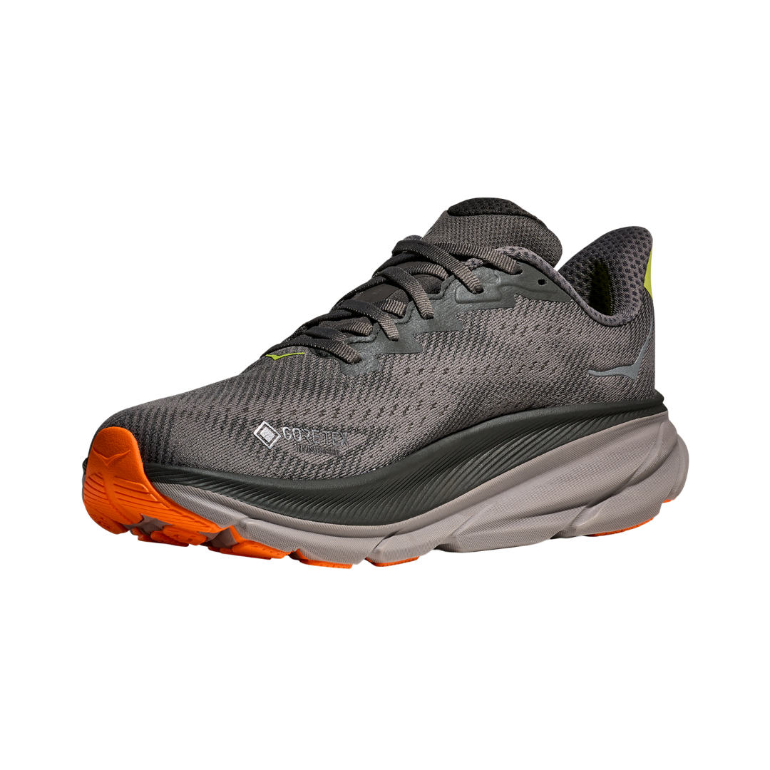 Men's Clifton 9 GTX - Asphalt Grey/Gravel *Special Ordered*