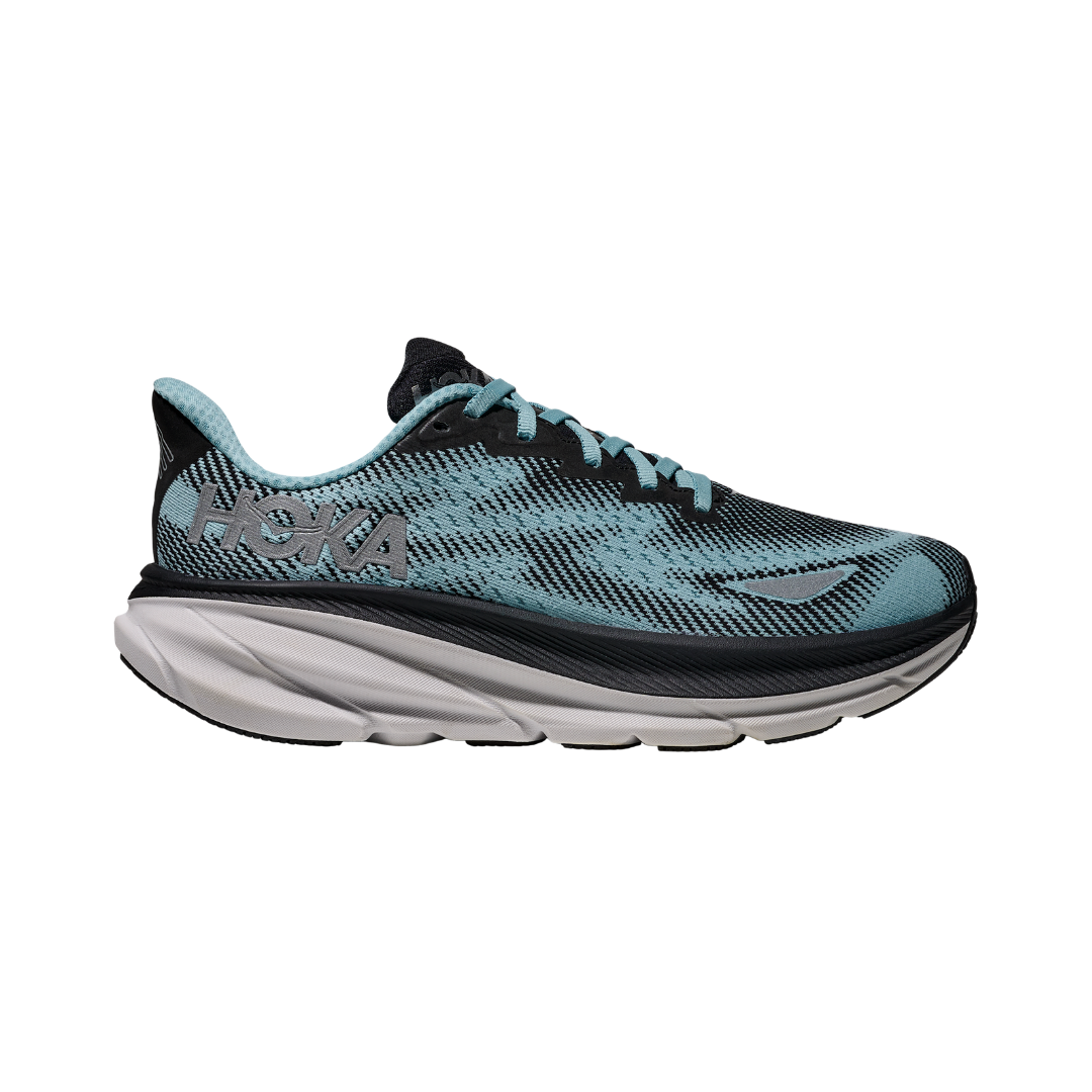 Women's Clifton 9 GTX - Black/Raindrop *Special Ordered*