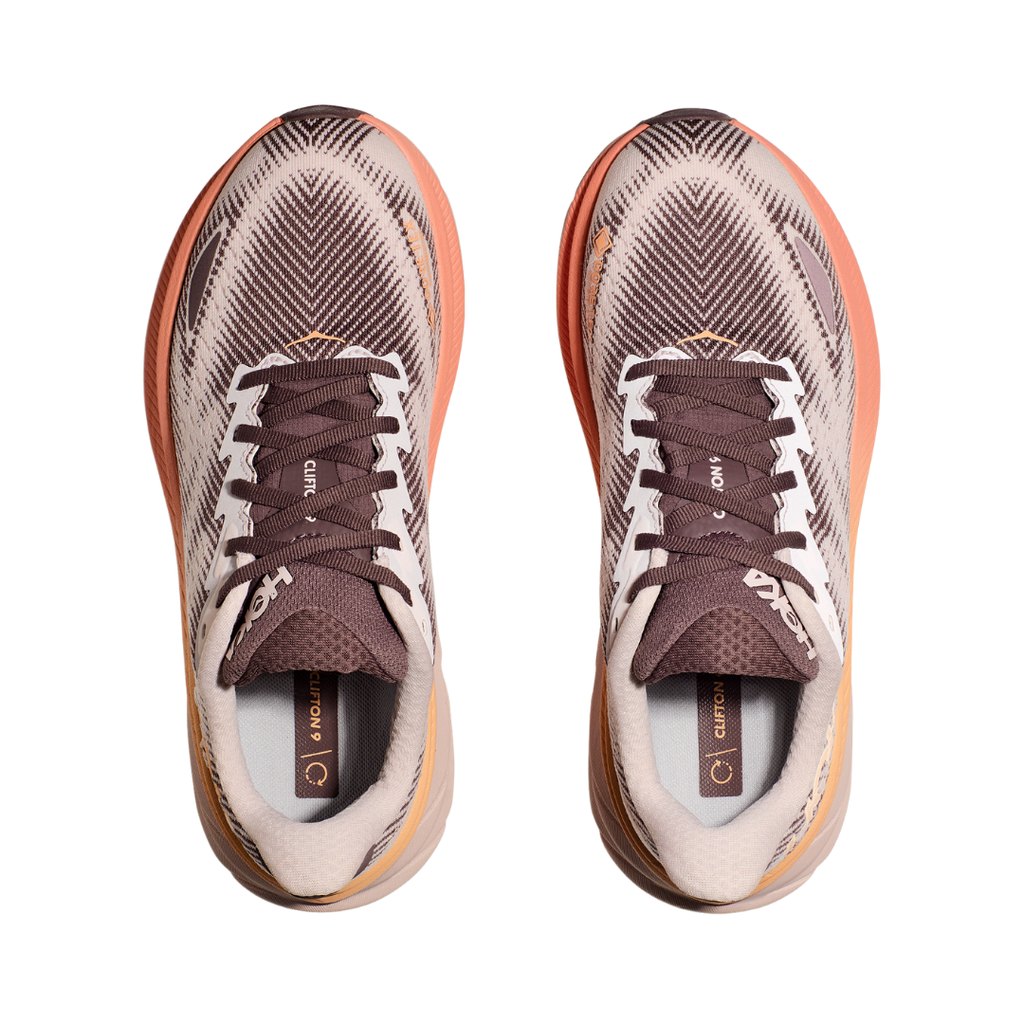 Women's Clifton 9 GTX - Cosmic Pearl/Smoky Quartz *Special Ordered*