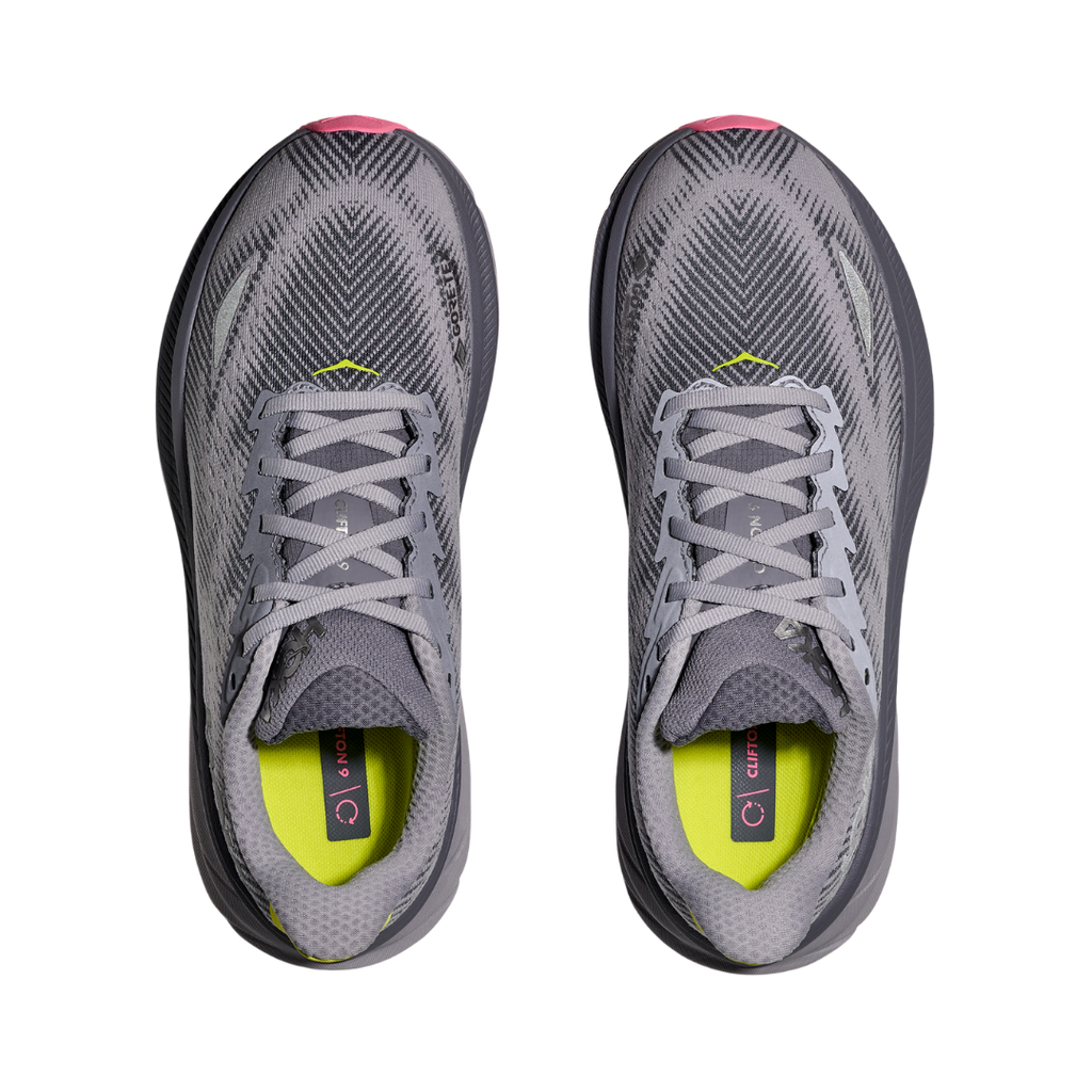 Women's Clifton 9 GTX - Grey Skies/Foggy Grey *Special Ordered*