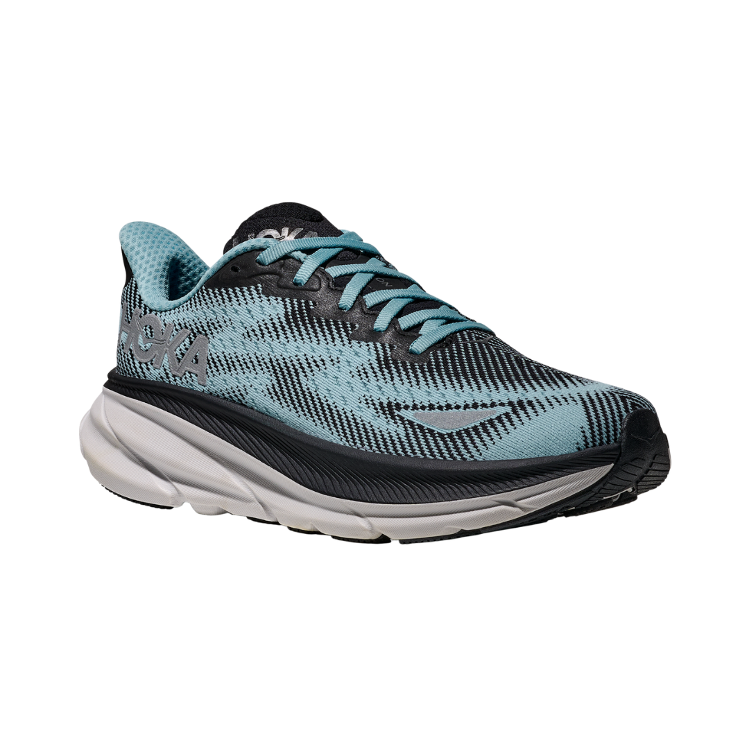 Women's Clifton 9 GTX - Black/Raindrop *Special Ordered*