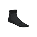 Unisex Circulation Ankle Socks - Black (Small)