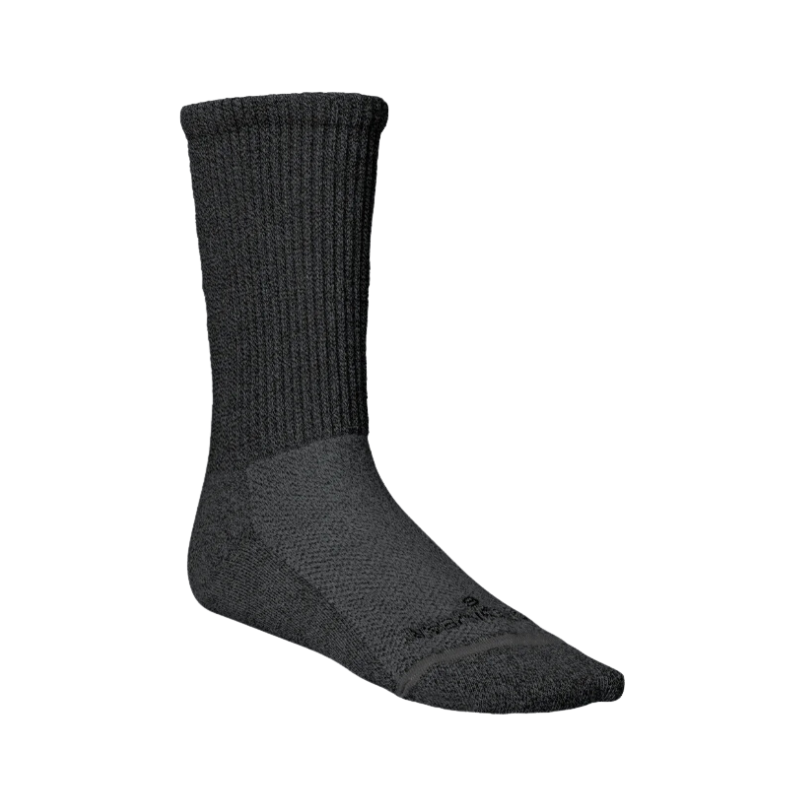 Unisex Circulation Crew Socks - Black
