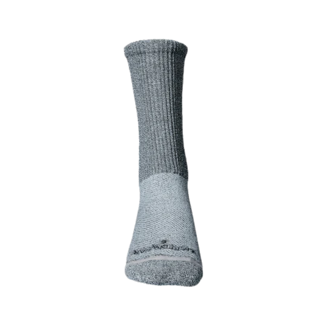 Unisex Circulation Crew Socks - Grey (Small)