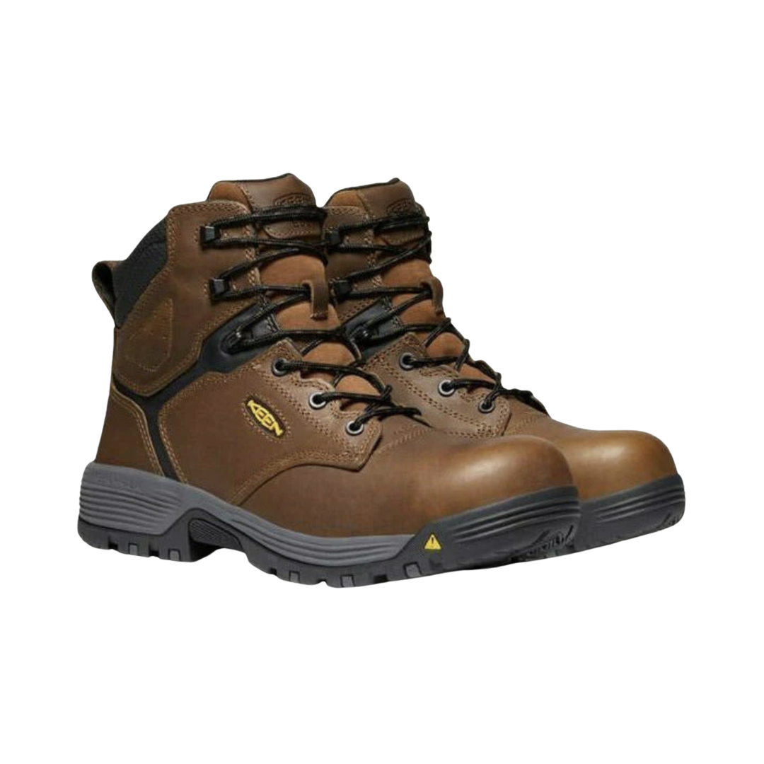 Men's Chicago 6" ESD (Carbon Toe) Boot - Tobacco/Black (Regular Width)