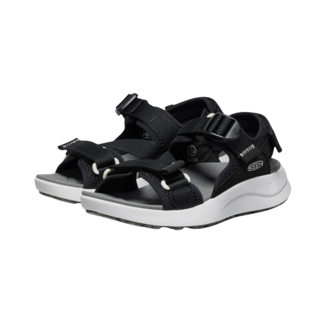 Women's Elle Sport Backstrap - Black/Steel Grey (Regular Width)