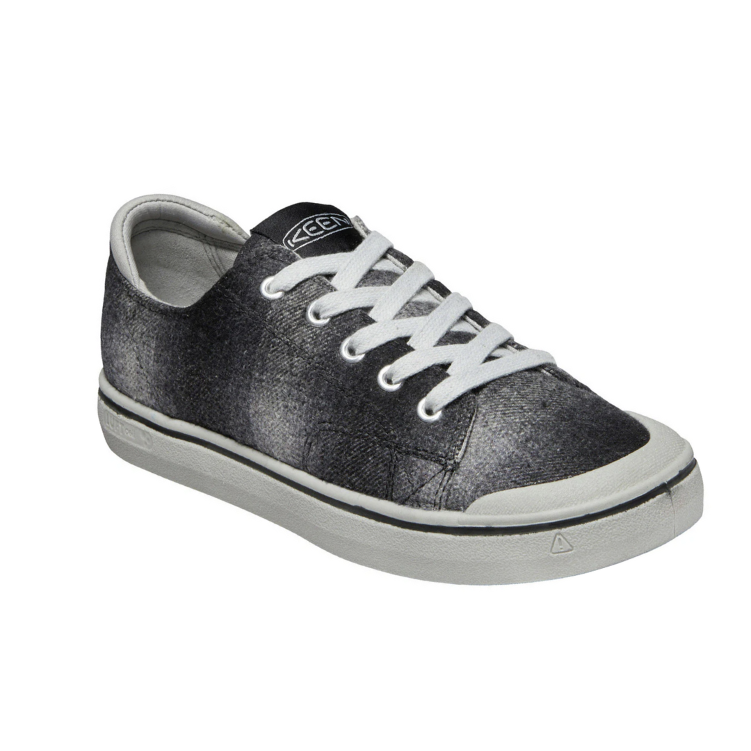 Women's Elsa IV Sneaker - Black Plaid/White (Regular Width)