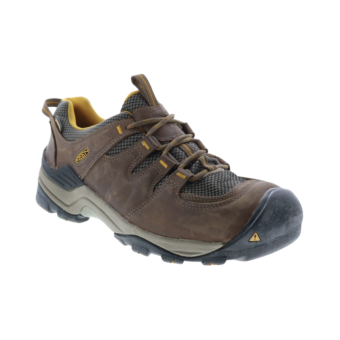 Men's Gypsum II Waterproof - Shitake/Golden Yellow (Regular Width)