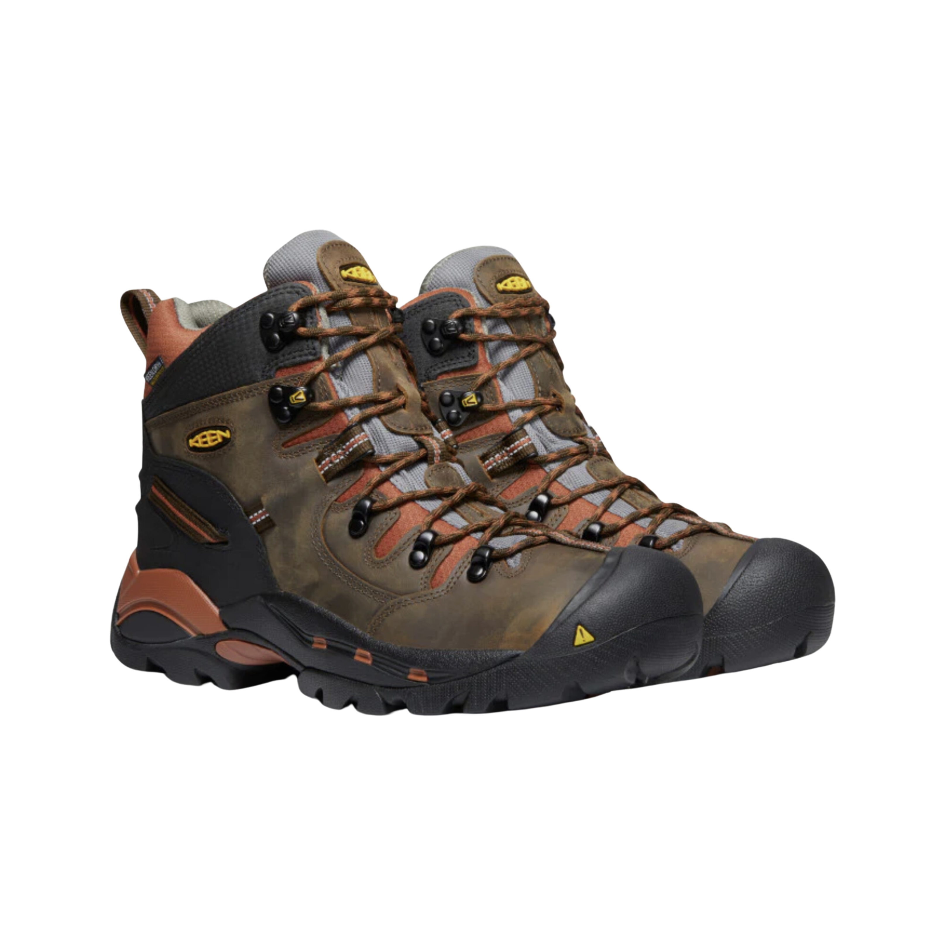 Men's Pittsburgh 6" Waterproof (Soft Toe) Boot - Cascade Brown/Bombay Brown (Regular Width)