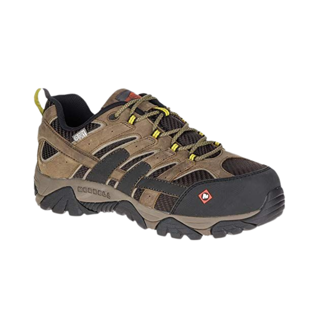Men's Moab 2 Vent (Composite Toe) - Boulder (Regular Width)