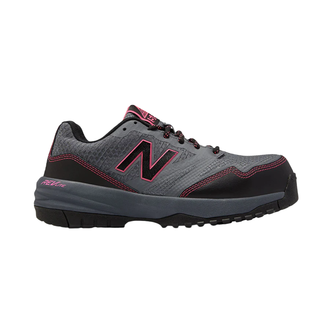 Women's 589v1 Composite Toe - Grey with Pink (B Width)