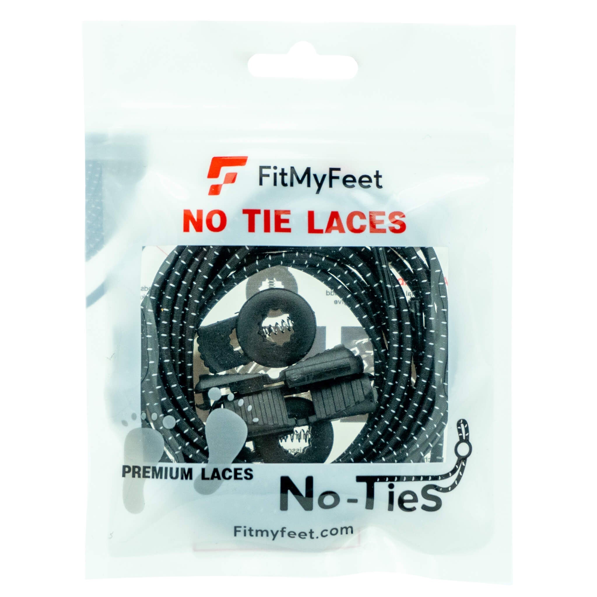 No-Ties - Black/White