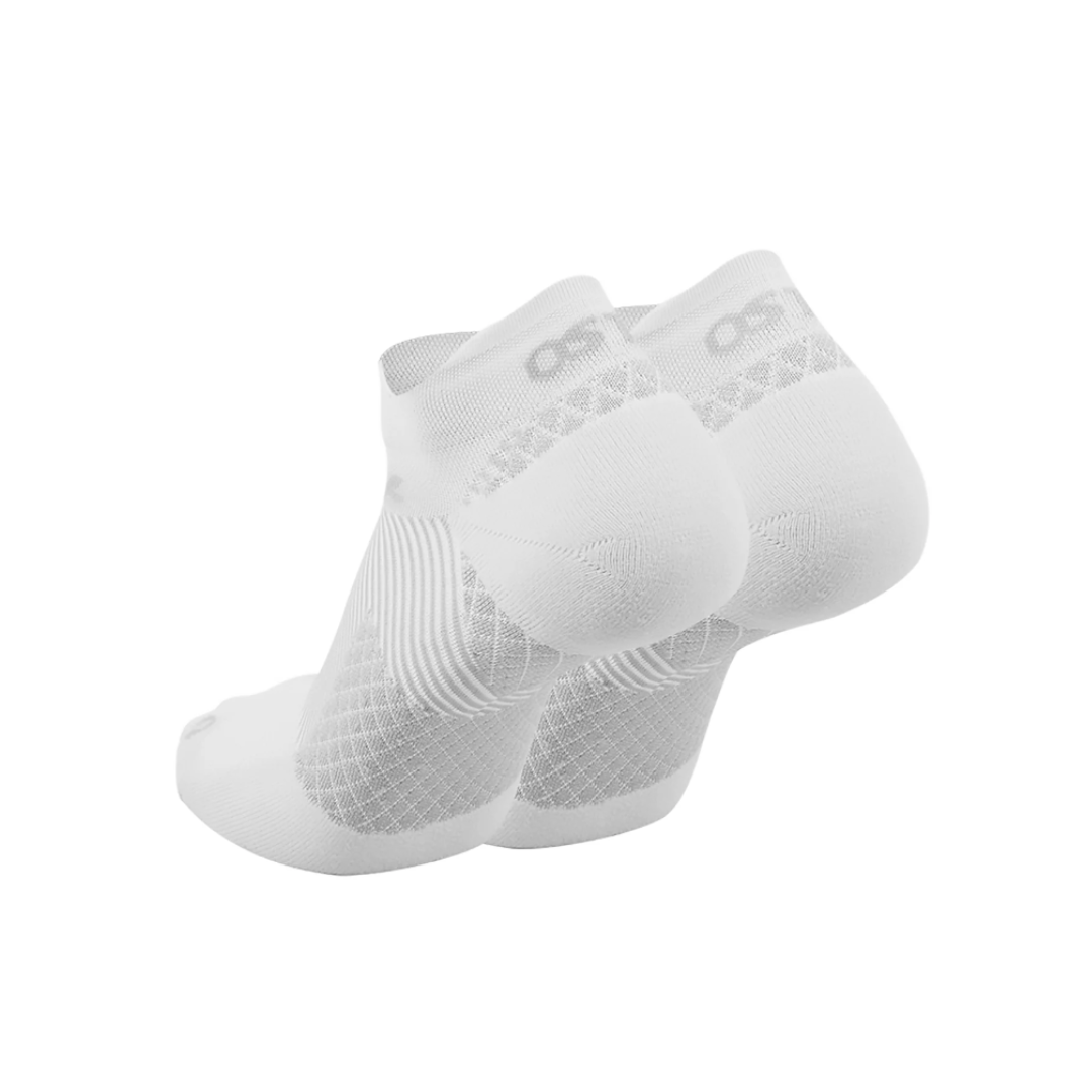 Unisex FS4 Plantar Fasciitis (No Show) - White