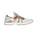 Side view of the Men’s Olukai Mio Li in Mist Grey/Poi, highlighting the sleek engineered mesh and synthetic upper, low-profile silhouette, and versatile Drop-In Heel® for slip-on or traditional wear.