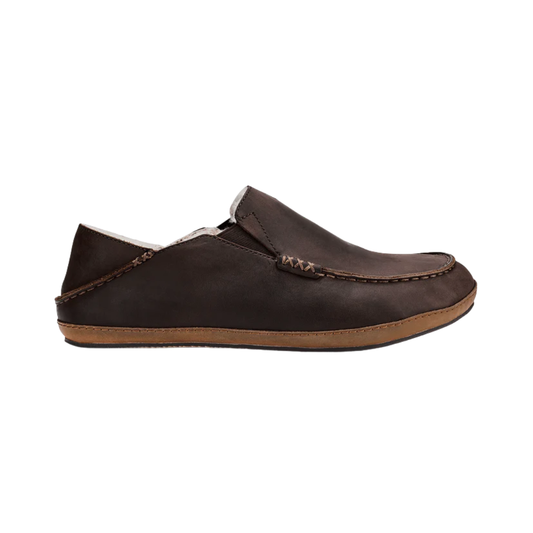 Men's Moloa Slipper - Dark Wood (Regular Width)
