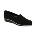 Women's Bliss Slip-On Wedge - Black (Regular Width)