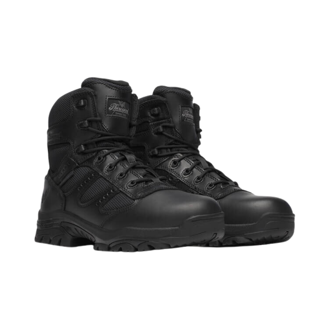 Men's 6" Deuce Side-Zip Waterproof Boot - Black (Regular Width)
