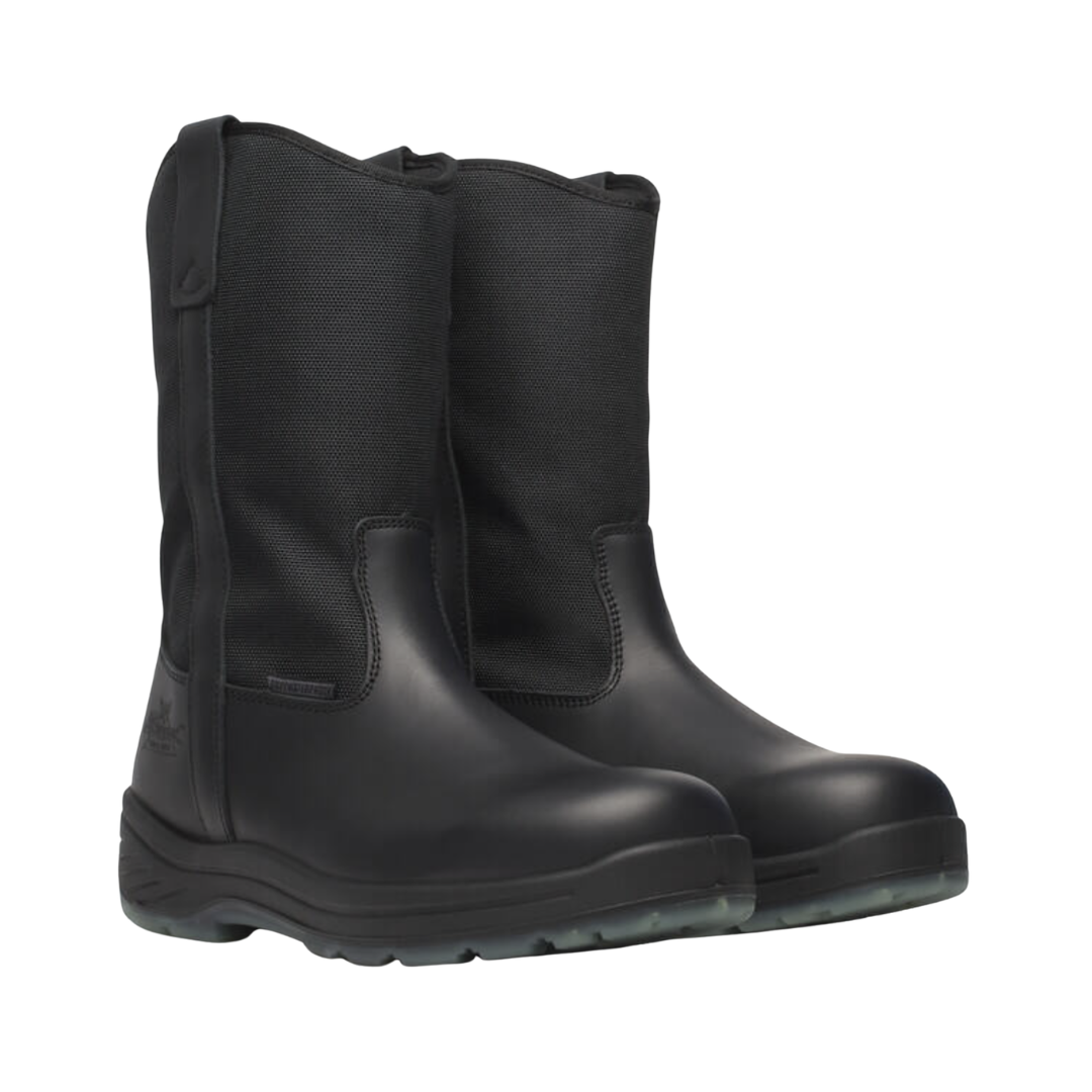 Men's Thoro-Flex 10" Slip-On (Soft Toe) Boot - Black (Regular Width)