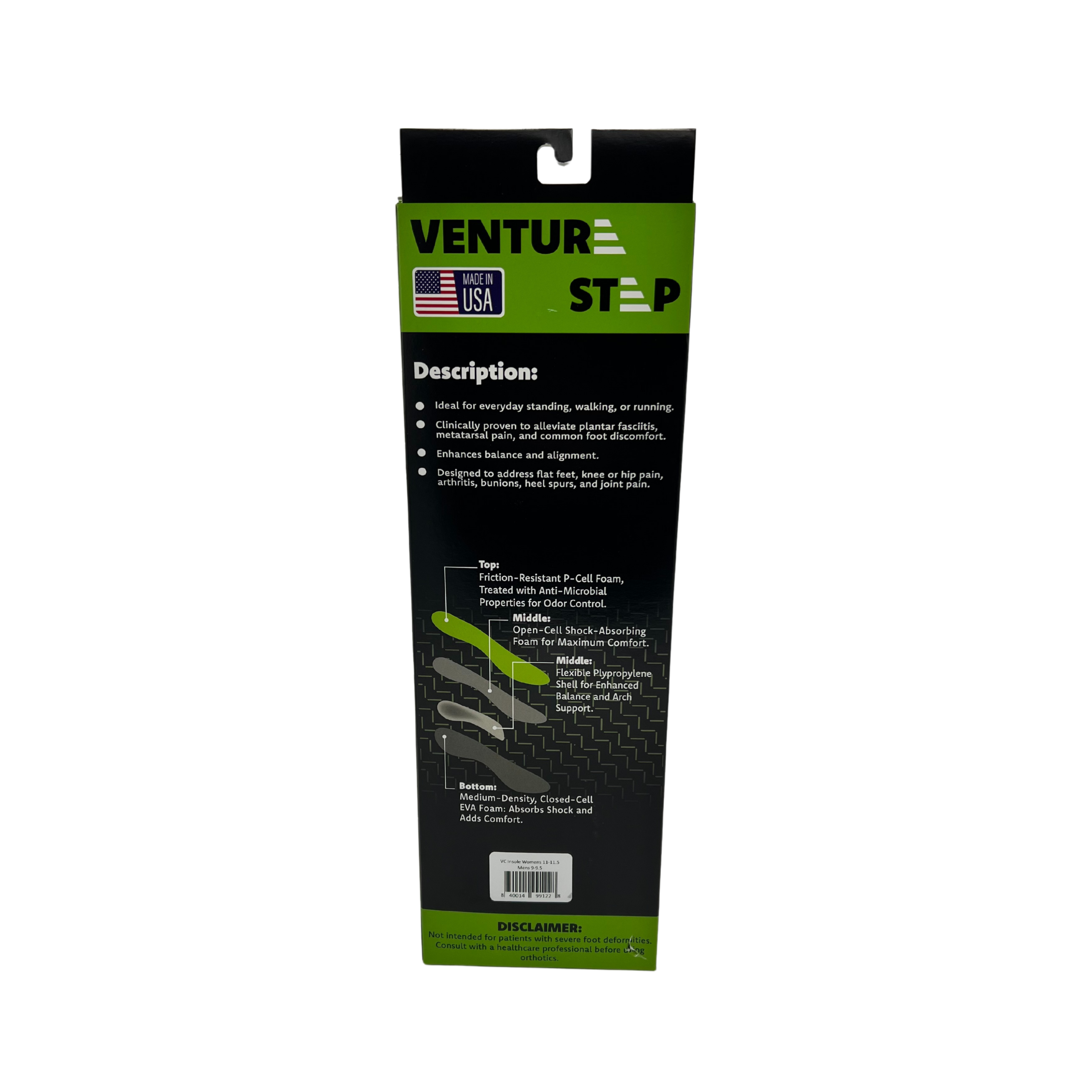 Unisex Venture Comfort Insoles